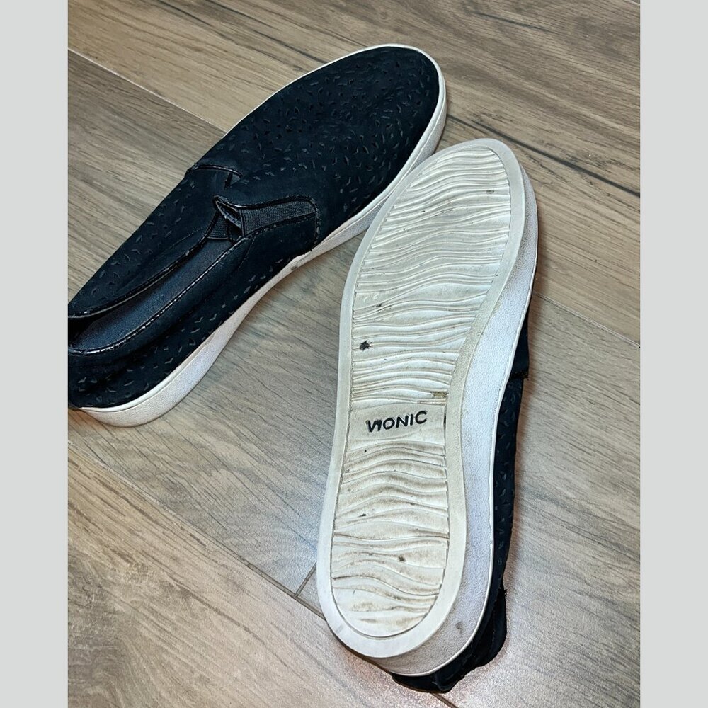 Vionic Black Splendid Midi Perf Slip-On Loafers W… - image 8